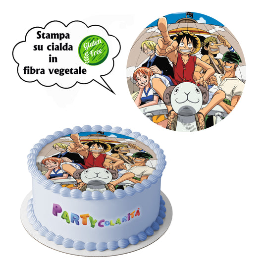 CIALDA PER TORTA ONE PIECE TONDA IN IN FIBRA VEGETALE DIAMETRO 20 CM (mod-2)