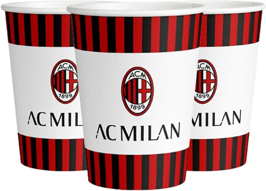 MILAN BICCHIERI CARTA 250ML 8 PEZZI