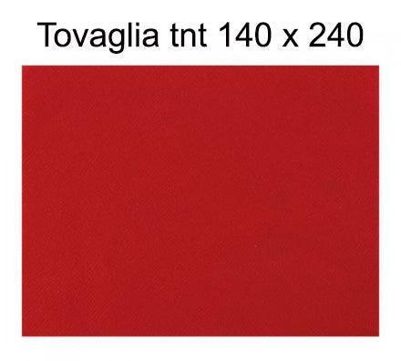 ROSSO TOVAGLIA TNT EFFETTO TESSUTO 140X240