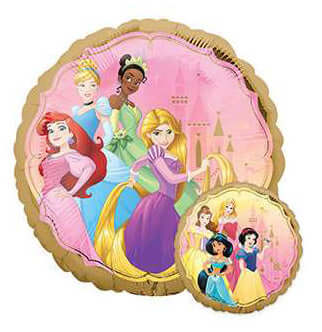 PRINCIPESSE PALLONCINO IN MYLAR TONDO DISNEY 43 CM