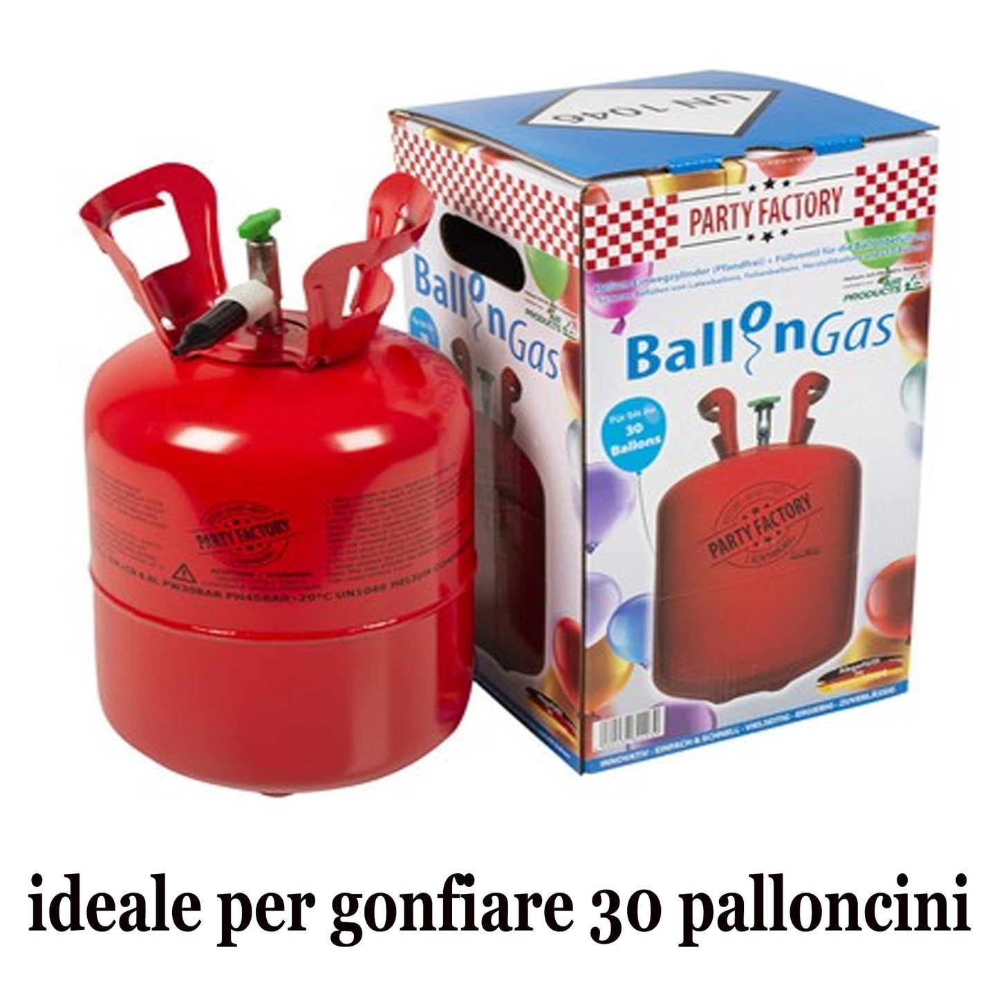 BOMBOLA ELIO USA E GETTA PER 30 PALLONI