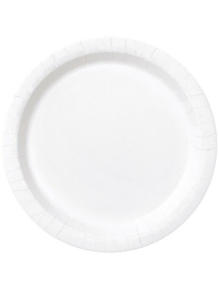 BIANCO PIATTI CARTA MONOUSO 18CM 20PZ