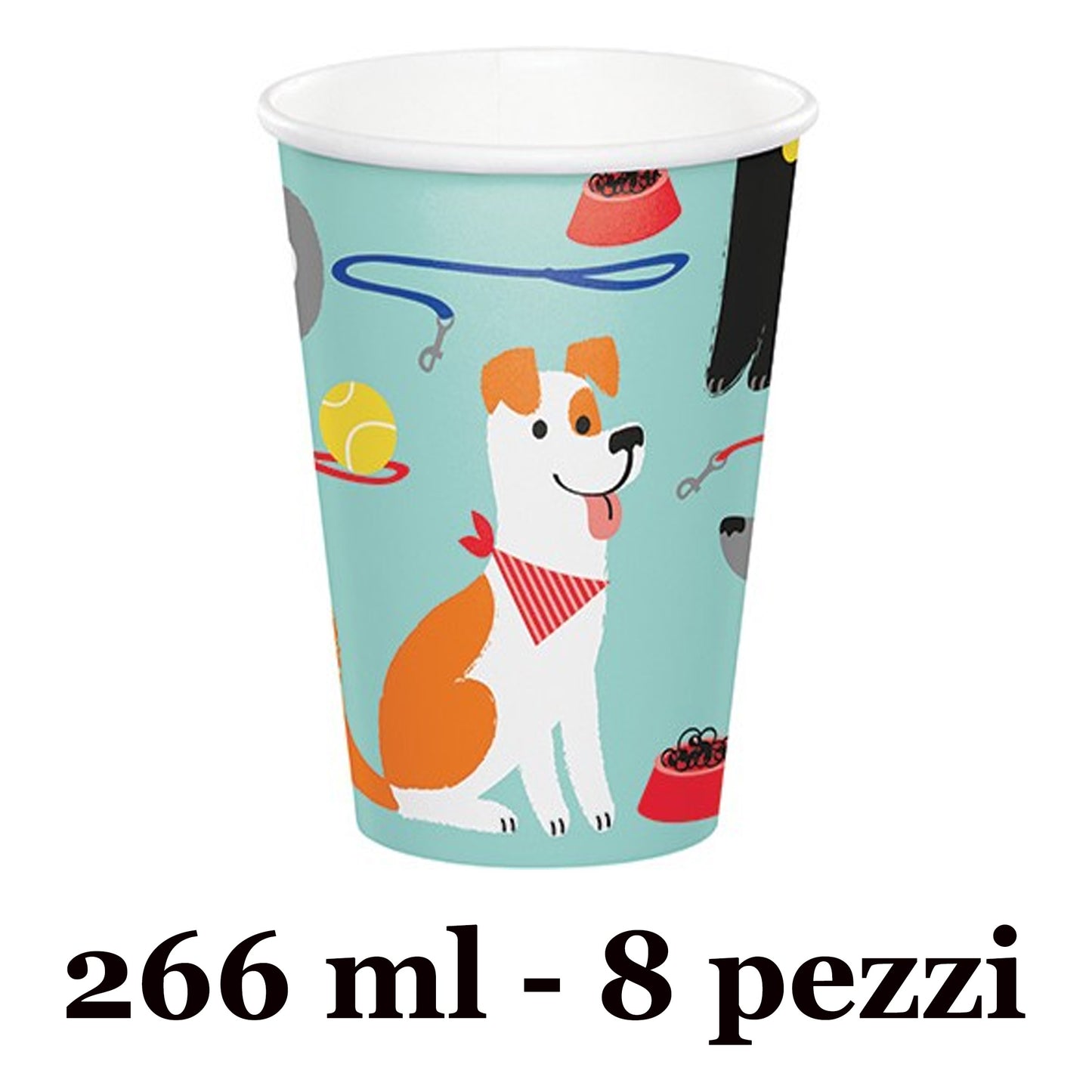 CAGNOLINI BICCHIERI 266ML 8PZ