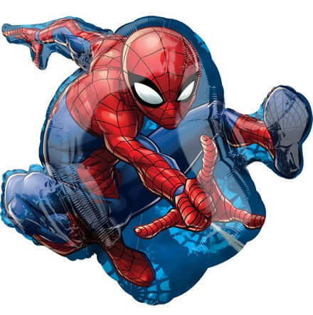 SPIDERMAN PALLONCINO IN MYLAR SAGOMATO 73 CM